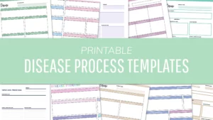 Free Nursing Student Disease Templates - Free nursing school templates