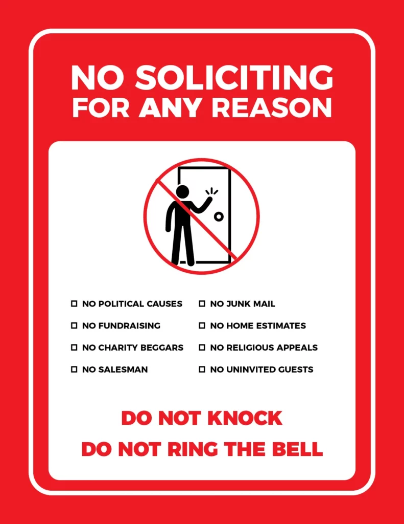 Printable No Soliciting Signs - No Soliciting Sign Printable PrintBlame Version 1 791x1024.webp