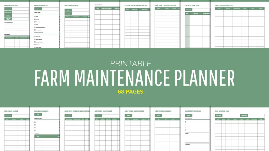 Free Farm Planner