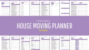 Free House Moving Planner