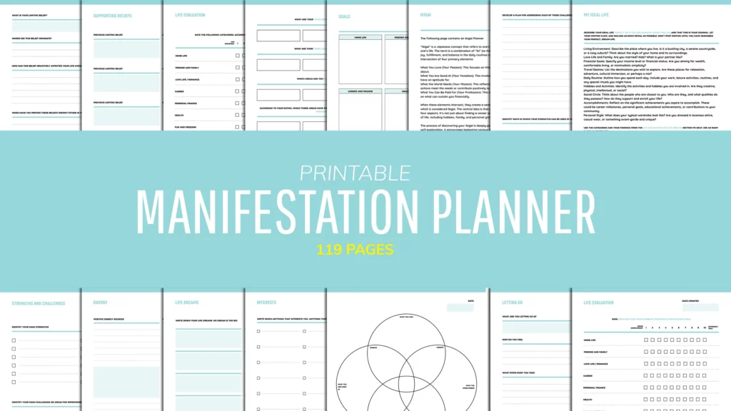 Manifestation Planner