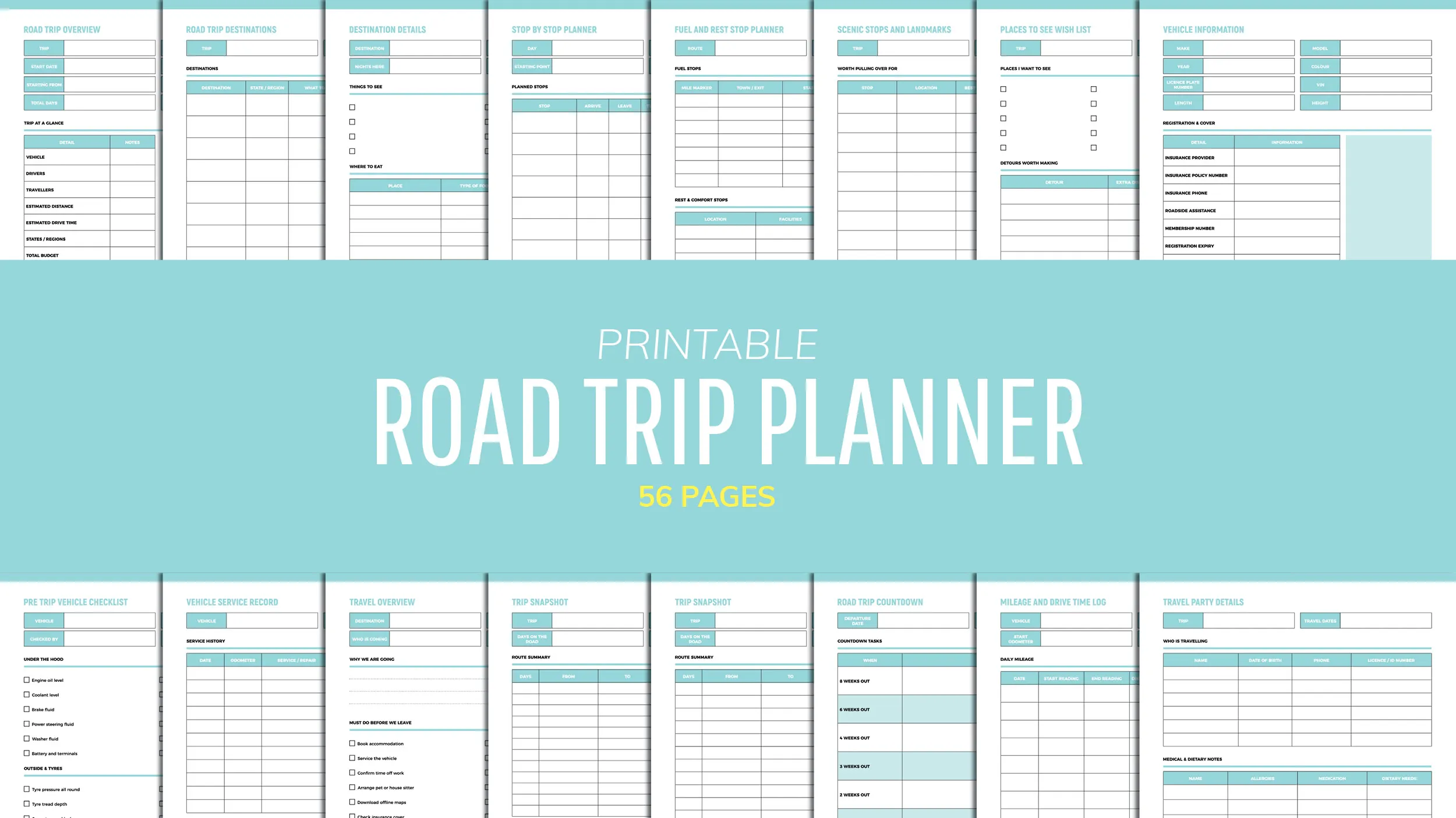 Free Road Trip Planner